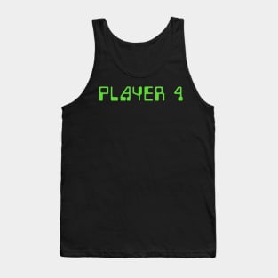 Player 4 Retro Video Game Tank Top